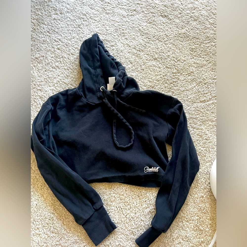 Bombshell sportswear cropped sweatshirt